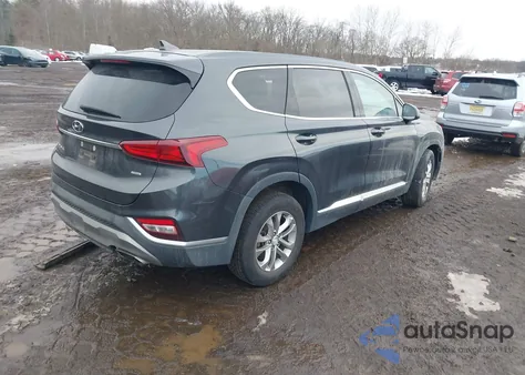 2020 Hyundai Santa Fe Sel z USA, uszkodzony, nr VIN 5NMS3CADXLH287483